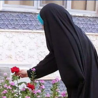 آرایش کردن دختران چادری این گونه است +عکس